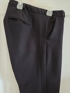 Smart Set Black Pants with Blue Trim